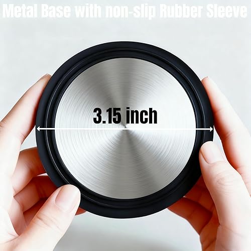 Miniatura 8 de 80mm Flower Frog Large Floral Frog Flower Arrangements Supplies Japanese Ikebana Kenzan with Rubber Base (3.15inch)