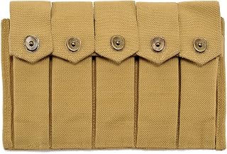 US WW2 Thompson 5 Cell Magazine Pouch Marked JT&L 1942 - World War Supply