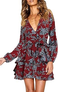 red and blue sundress