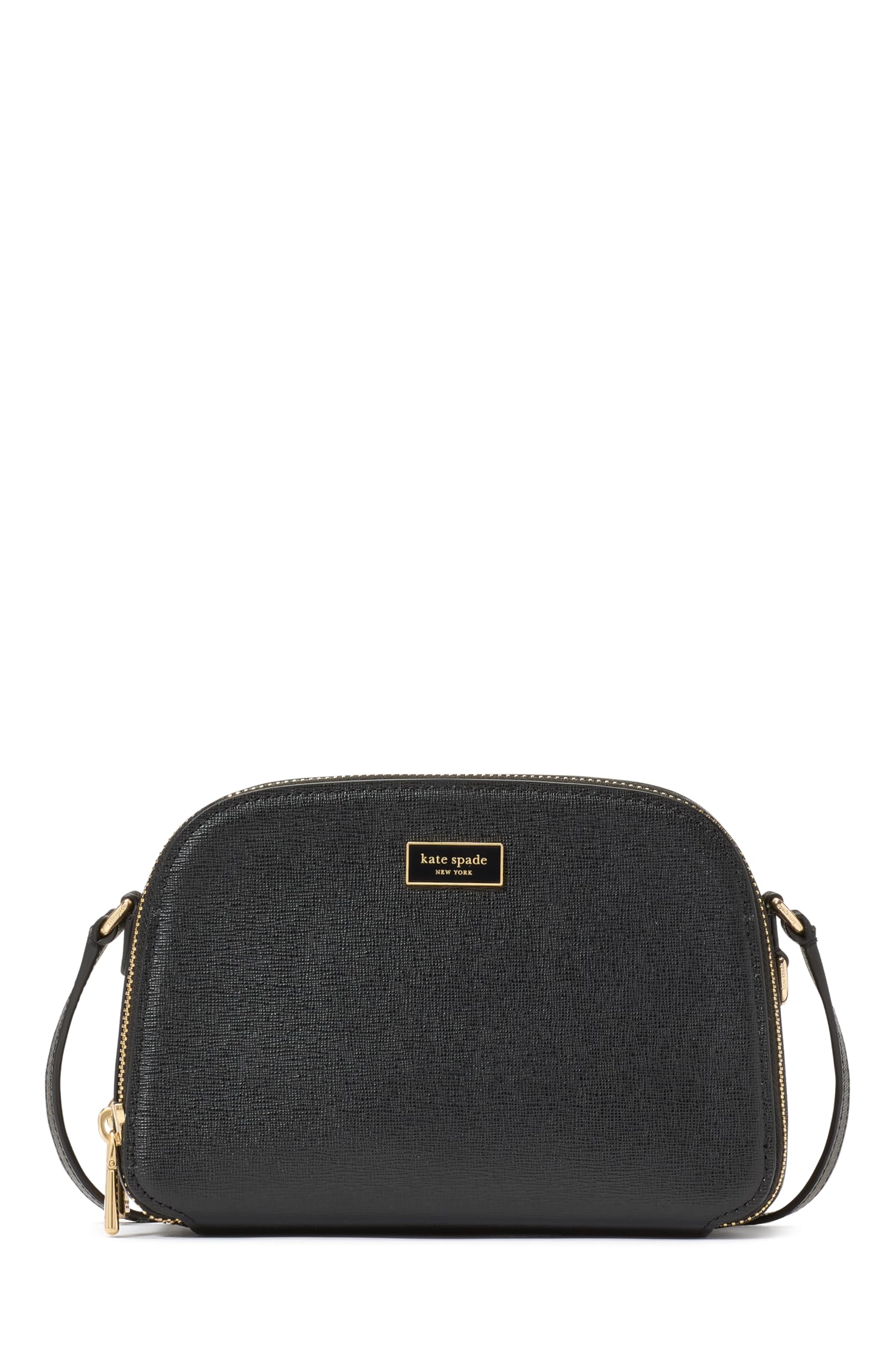 Photo 1 of kate spade new york Serena Saffiano Leather Double Zip Dome Crossbody