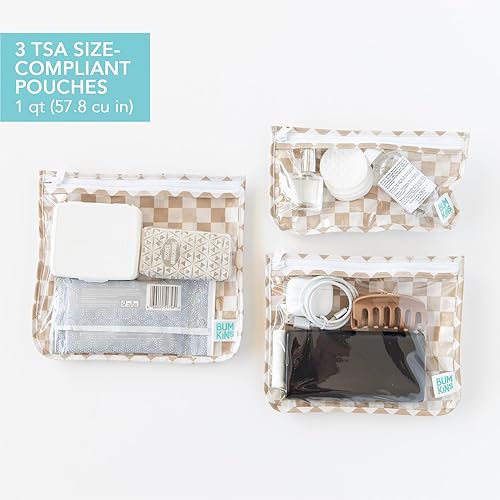 Miniatura 5 de Bumkins - Bolsa húmeda impermeable y bolsas de viaje transparentes - Para playa, bebé, viajes, traje de baño, pañales de tela, piezas de bomba,