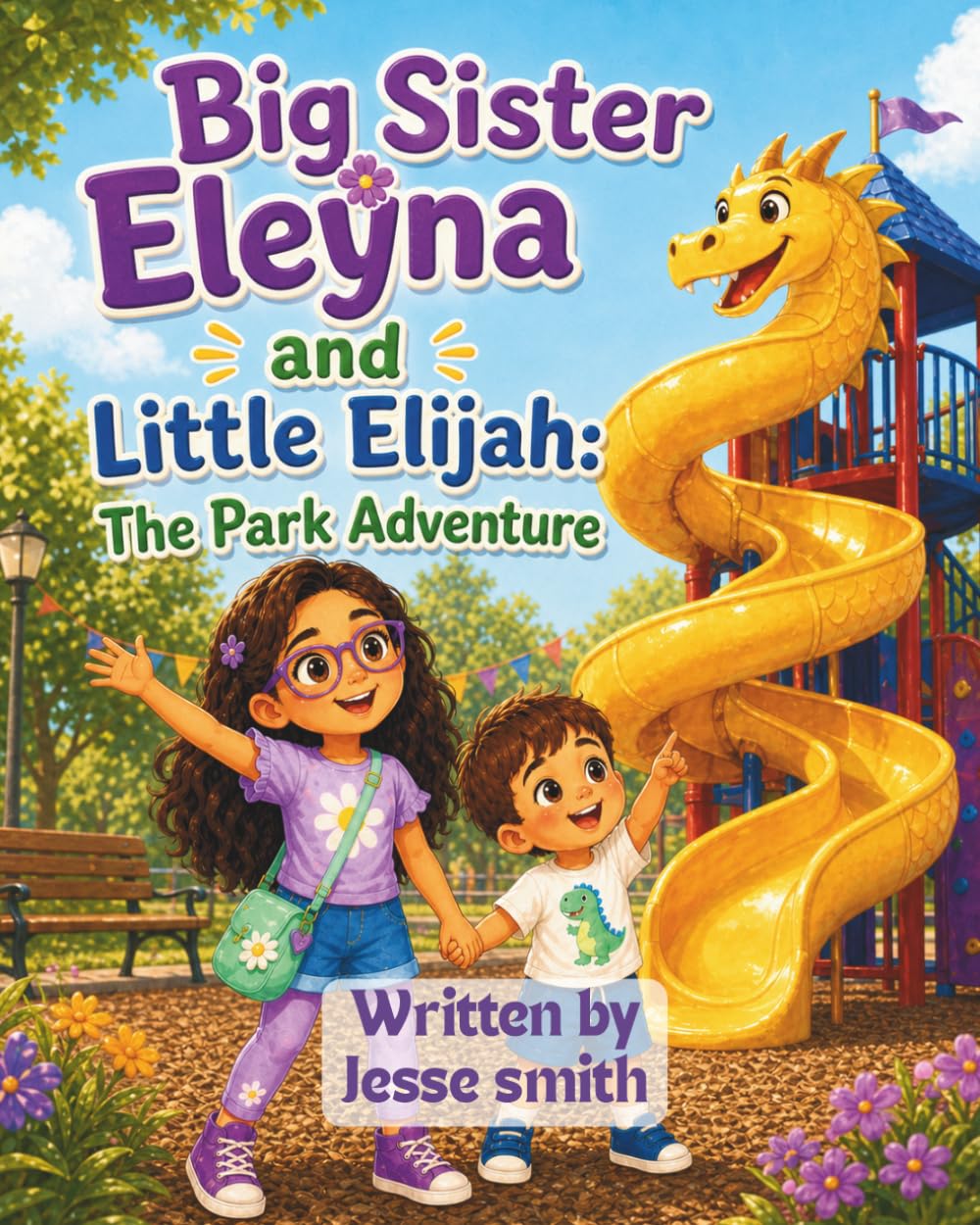 Big Sister Eleyna and little Elijah: The Park Adventure- a picture book about courage, kindness, and trying something new