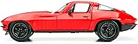 Vista 6 de Jada 253203010 Fast & Furious 1966 Chevy Corvette vehículo de juguete, rojo