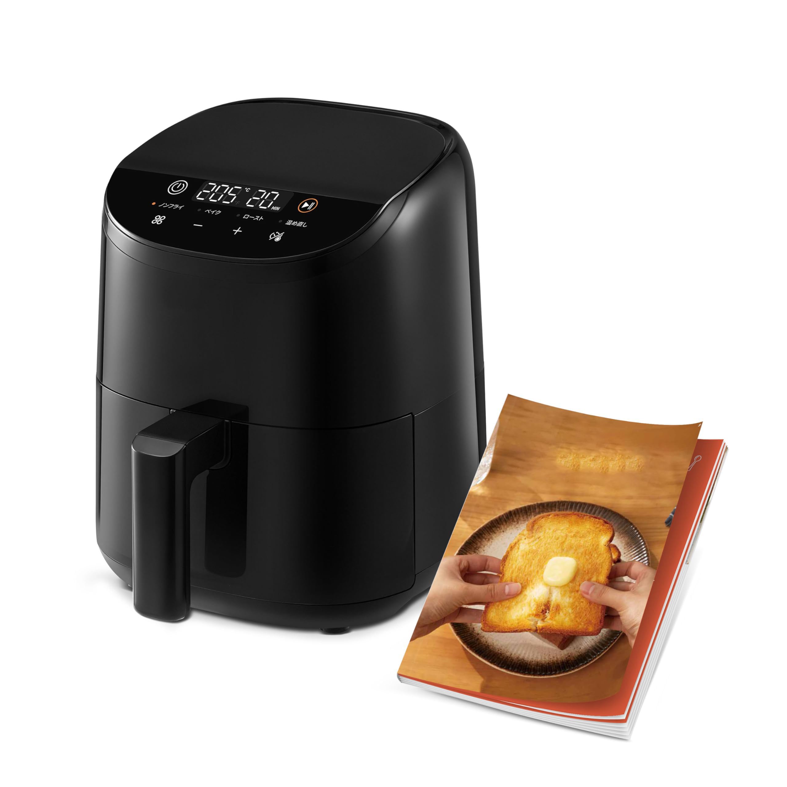 Amazon.co.jp: コソリ ノンフライヤー 2L 一人用 エアフライヤー