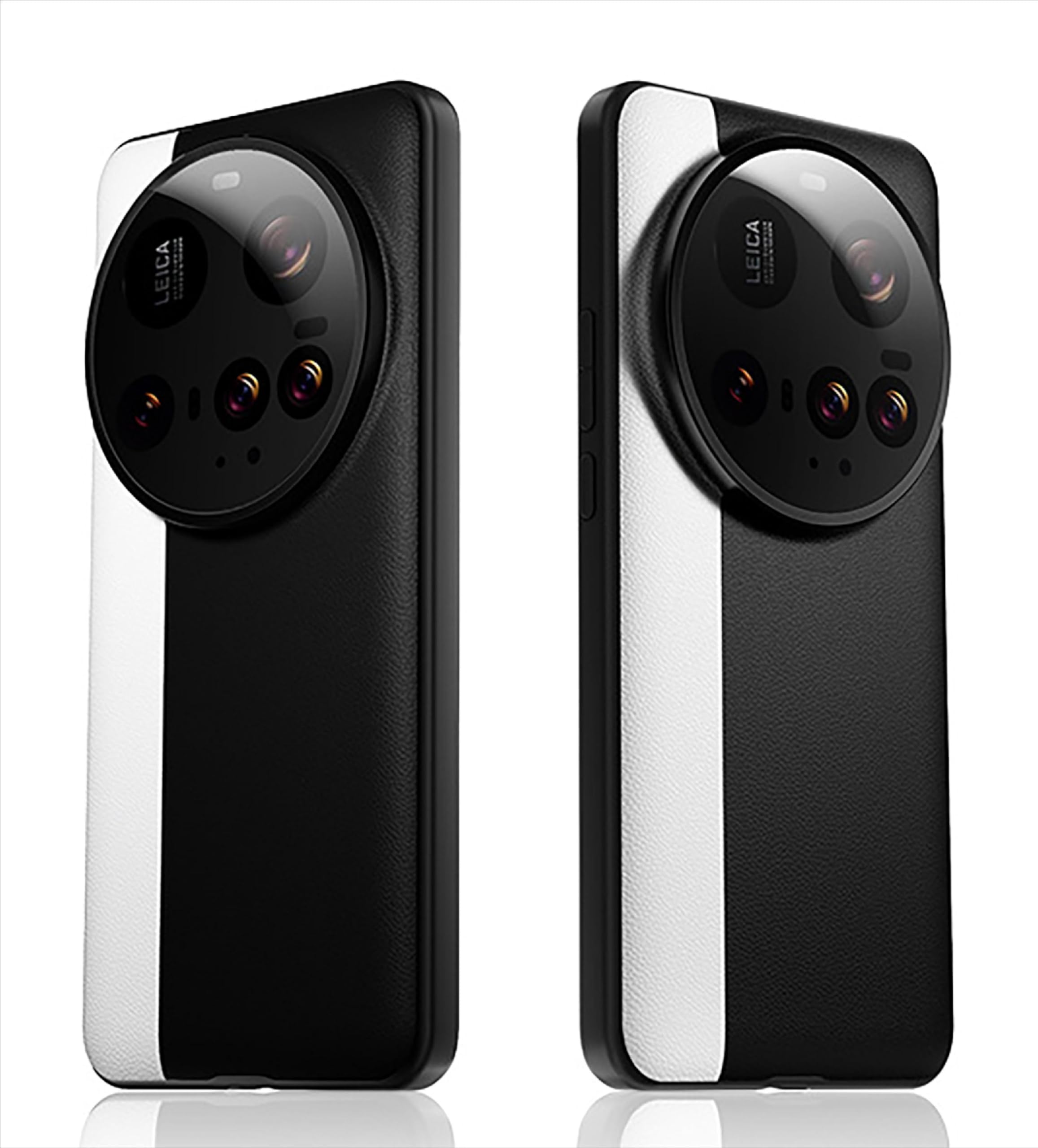Custodia Per Xiaomi 15 Ultra In Pelle PU Con Texture – Antishock, Antigraffio, Elegante E Sottile (Nero)