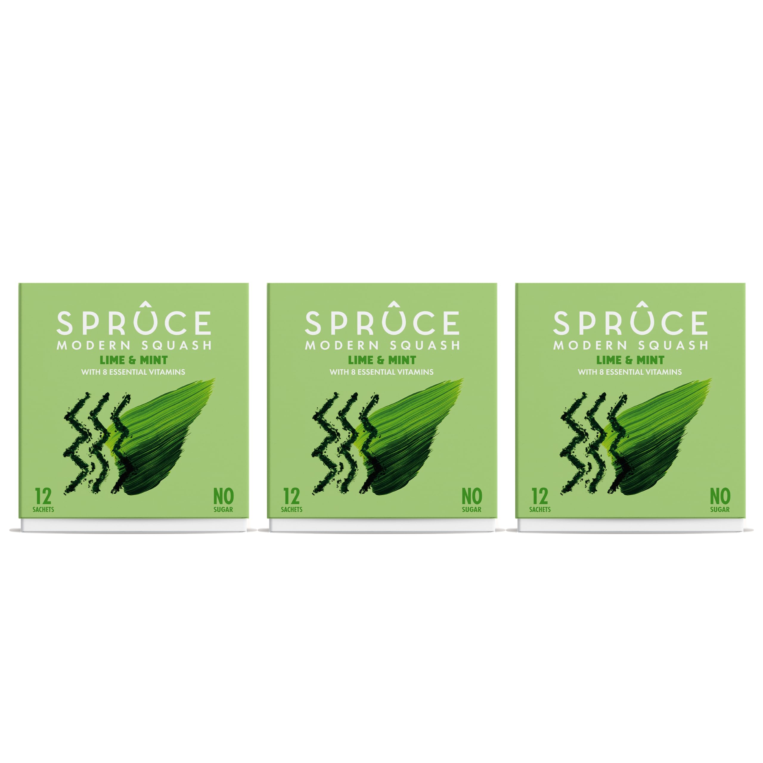 Sugar-Free, Low Calorie Water Enhancer with Ginseng – Boost Energy, Mood, Immunity Support, Healthy Skin, Hydration Powder With Vitamins & Minerals - Lime & Mint, 36 Sachets