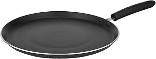 Amazon Brand - Solimo - NON STICK TAWA (29 CM, HAMMERTONE FINISH, 3 COAT, 2.9 MM THICKNESS, Black