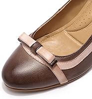 Vista 3 de Mona flying Zapatos de trabajo hechos a mano elegantes de cuero para mujer, zapatos de trabajo hechos a mano