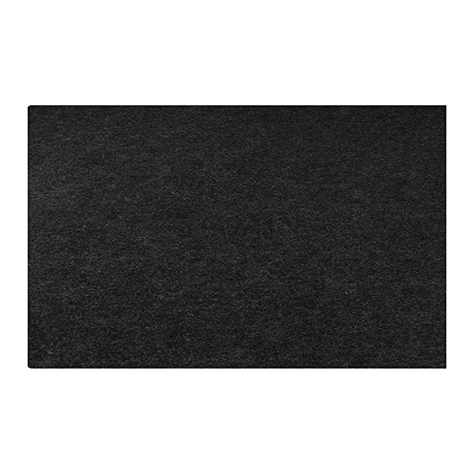 Tappeto ignifugo for caminetto Tappetino Nero Tappetino Antiscivolo Tappetini ignifughi Tappetino for corridoio Tappetini for Porte Anteriori(36X60in)