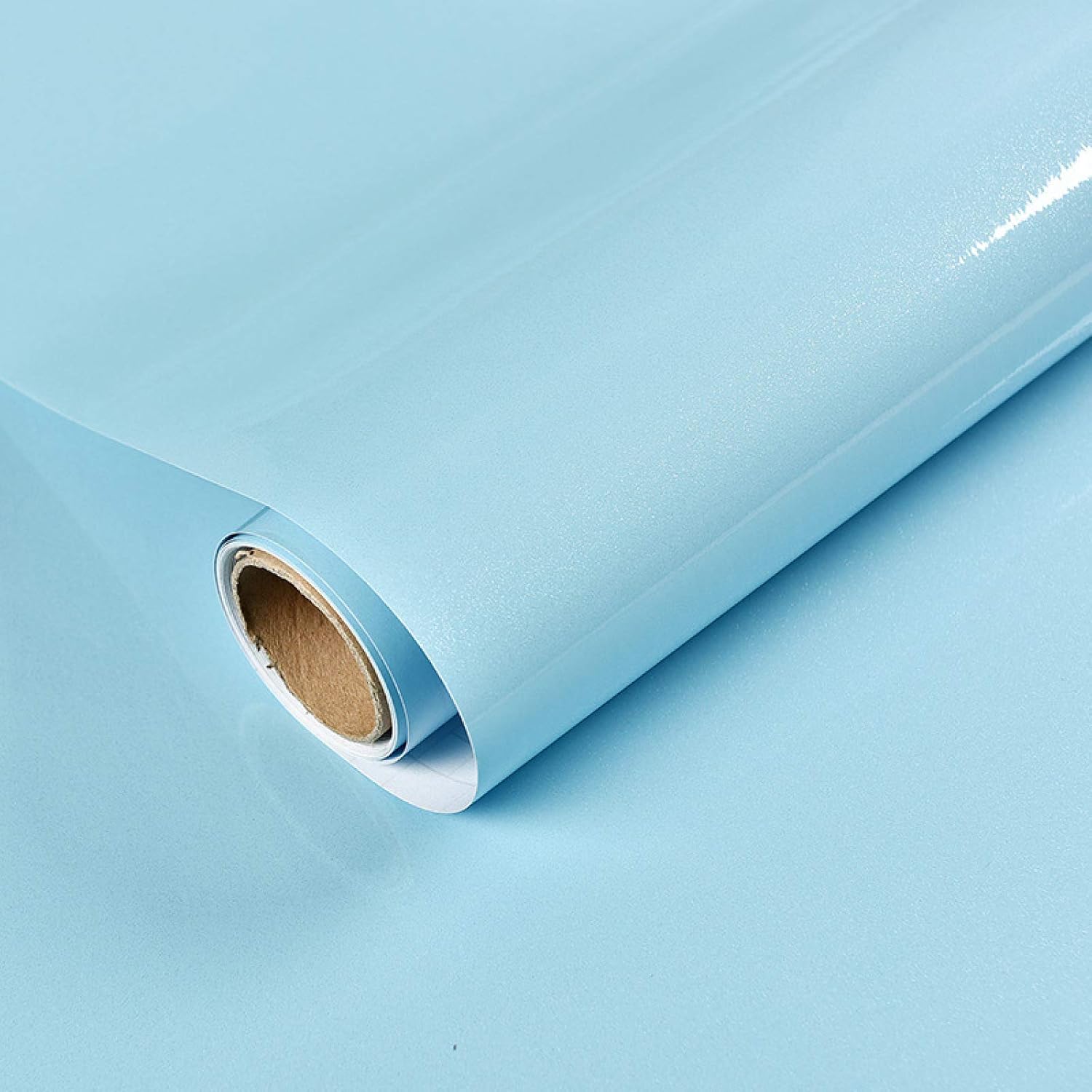 Amazon 10Mコンタクトペーパー壁紙ピールアンドスティック壁紙無地壁紙カバー付き自己接着性壁紙リムーバブルシェルフライナー引き出し