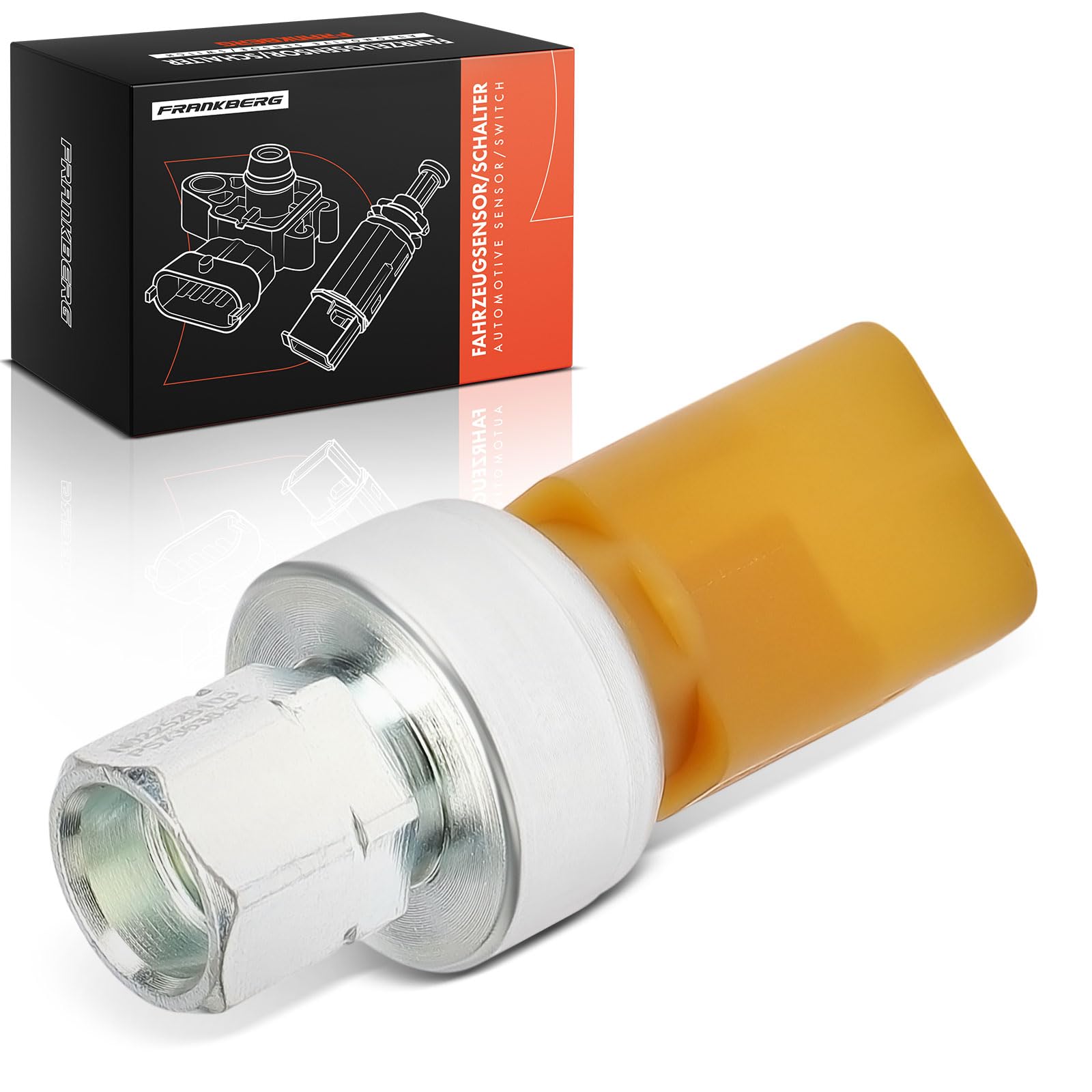 Frankberg Capteur de pression d'admission 3-Pôles Compatible avec 207 CC WD 208 I CA CC 207 WA WC C3 III SX C3 Aircross II 2C 2R Remplacer# 9673006380