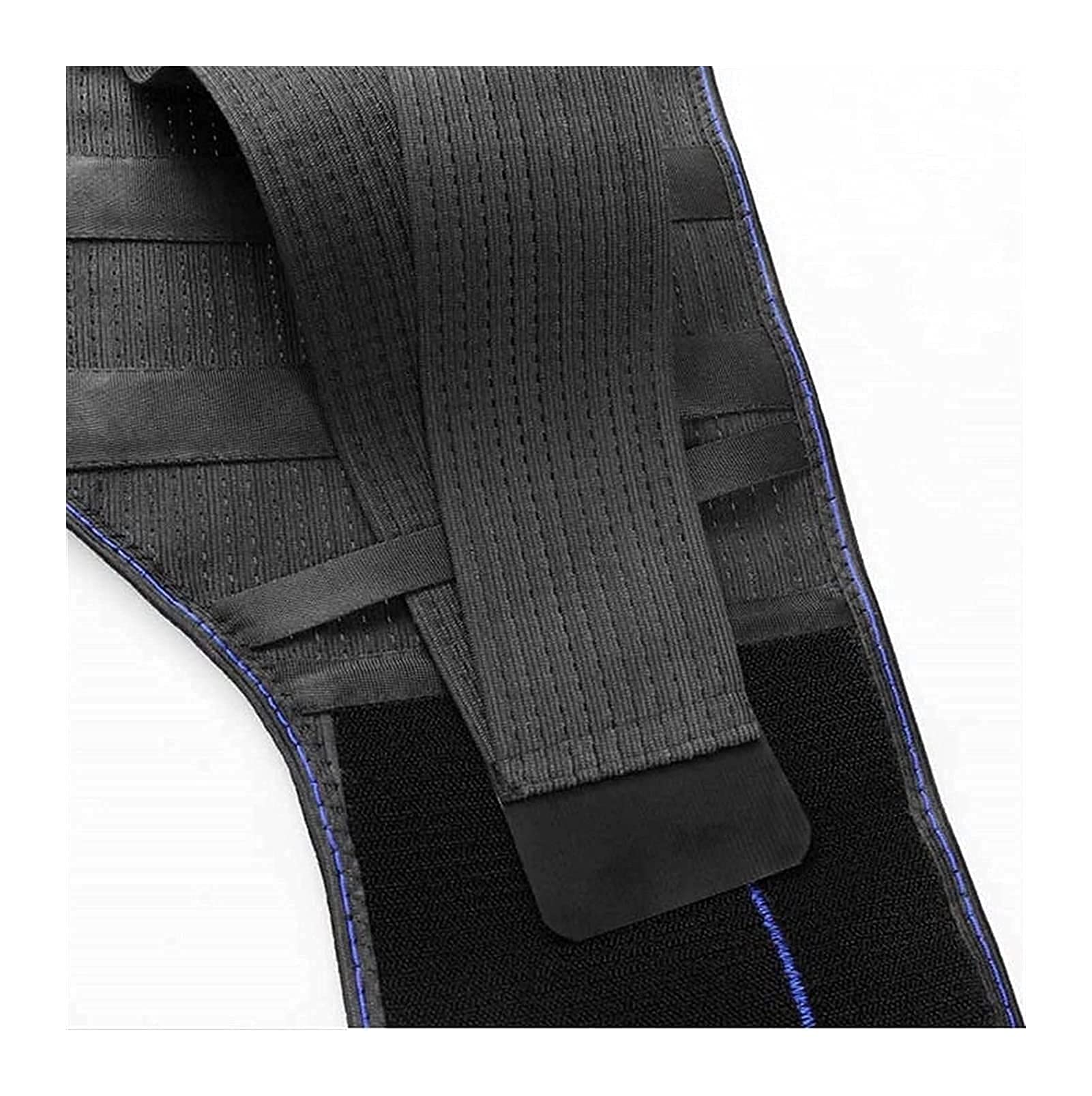 Tirantes para la Espalda Soporte Lumbar Inferior para Hombres y Mujeres, cinturón de Soporte Ajustable para la Espalda con Almohadilla Lumbar de Malla Transpirable para aliviar el Dolor ()