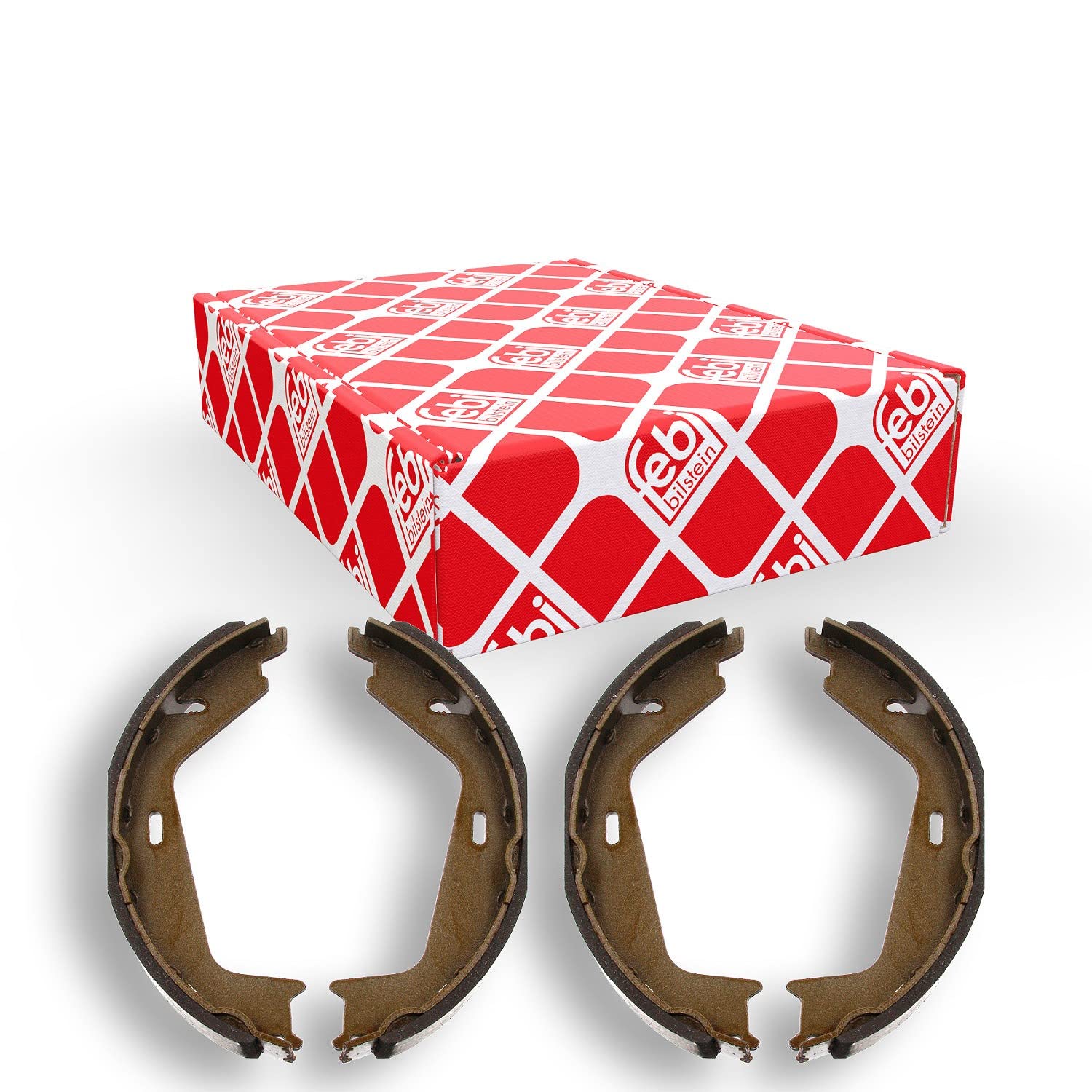 febi bilstein 34255 Brake Shoe Set for parking brake, pack of two