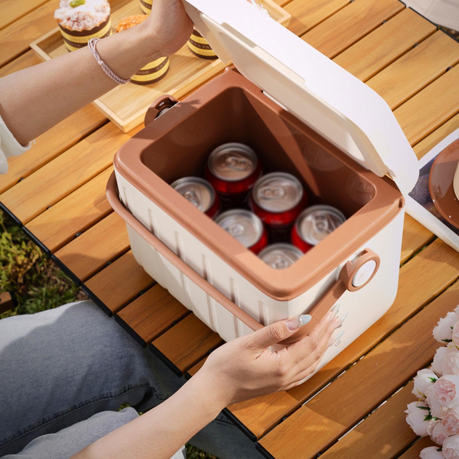 Nevera Portátil Aislada, Contenedor Versátil para Conservación de Frío/, Ideal para El Transporte Comercial de Alimentos, Artículos Deportivos Y