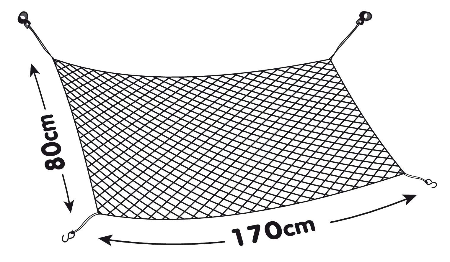 LAMPA 60460 Rete per cane nero