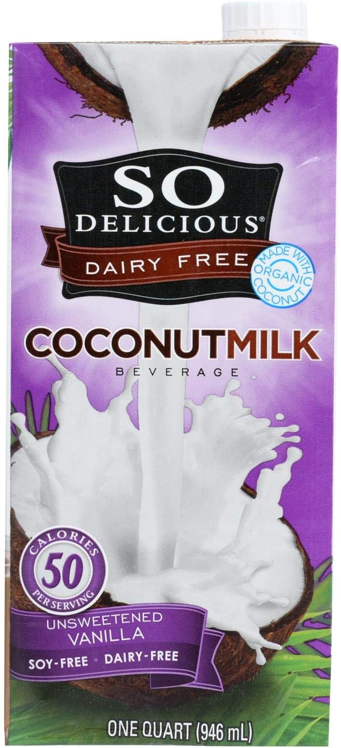 Organic Unsweetened Vanilla Coconut Milk, 32 Fluid Ounce - 12 per case