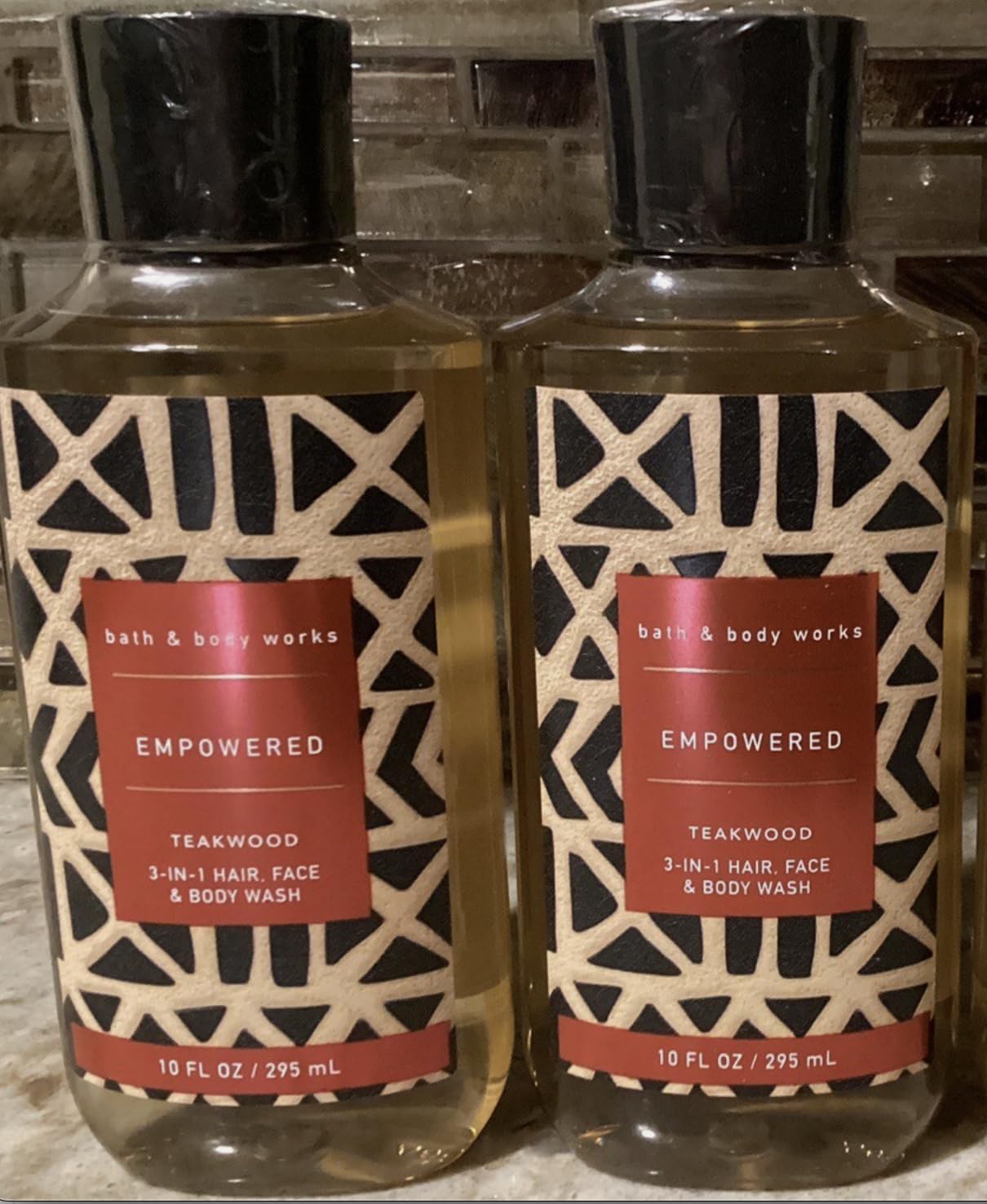 2 TEAKWOOD Empowered Mens Collection 3-in-1 Hair Face bath Body Wash