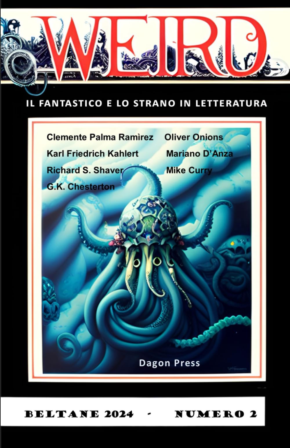 Cover of Weird: il fantastico e lo strano in letteratura, Beltane 2024