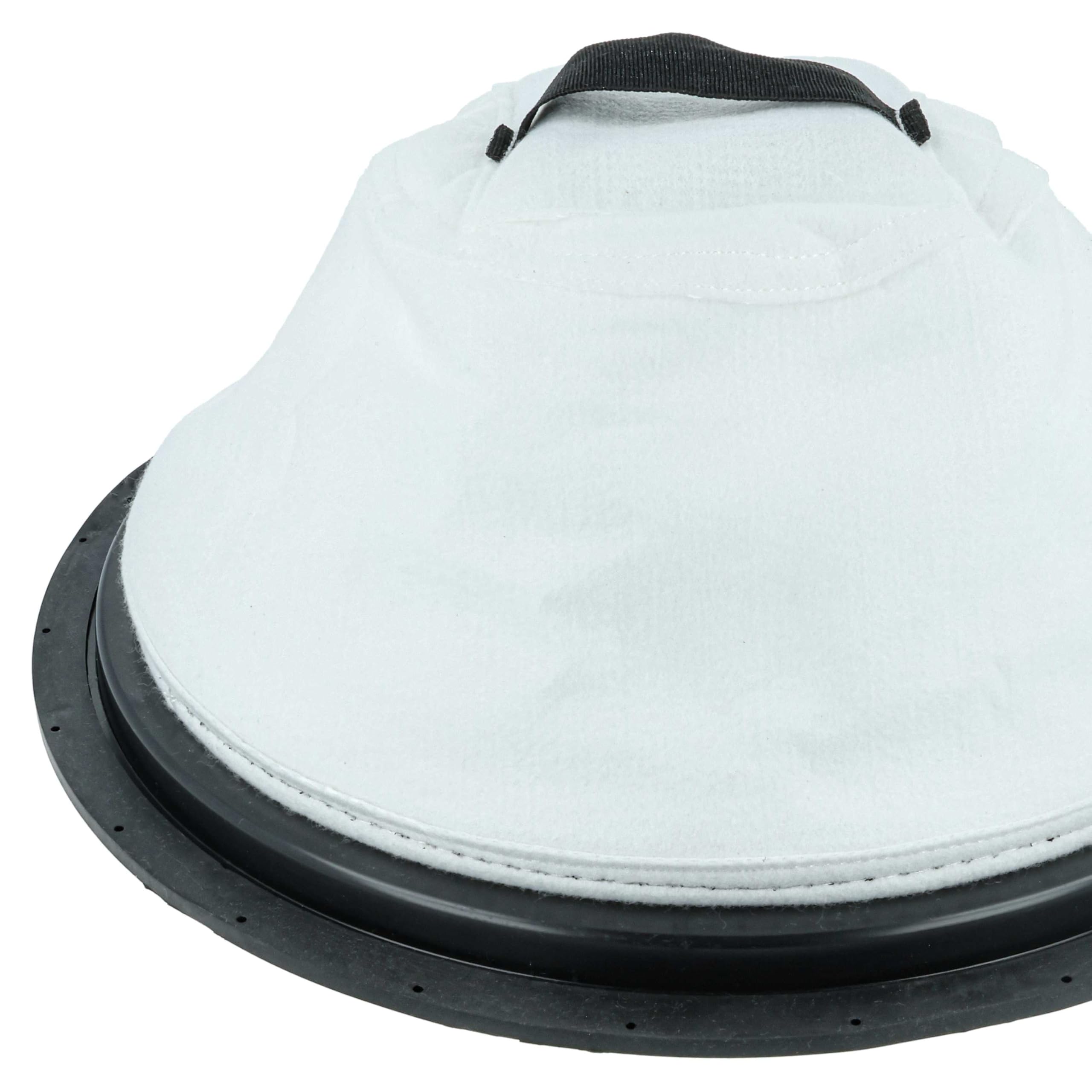 vhbw 2 x element filtrujący kompatybilny z bezprzewodowym odkurzaczem Nilfisk All-in-1 150 na mokro/sucho