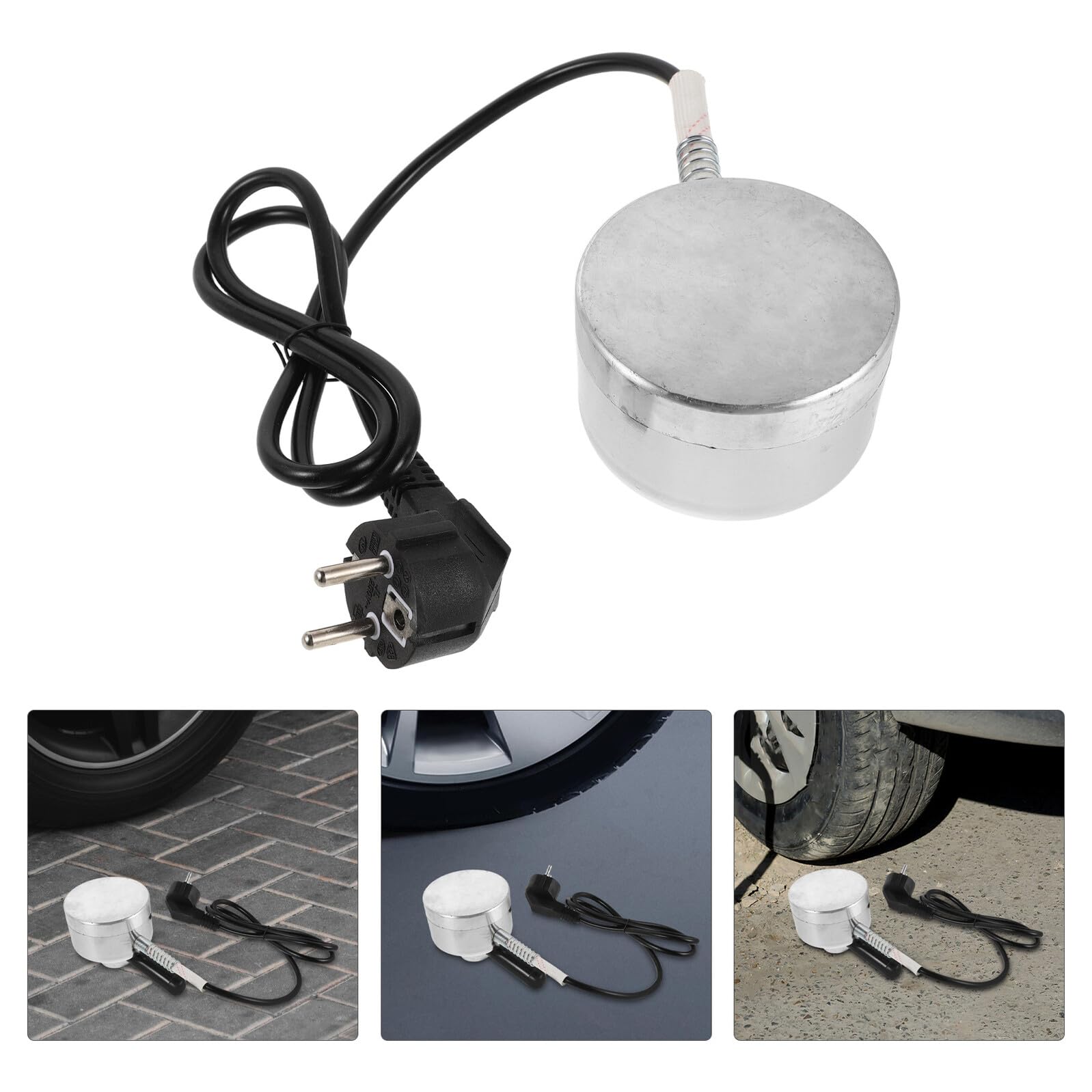 TOYANDONA Riscaldatore per Strumento Riparazione Pneumatici Termostato Automatico, Accessorio Compatto per Kit Spargitore, Riscaldatore Fai da Te per Officina Garage Pneumatici Auto