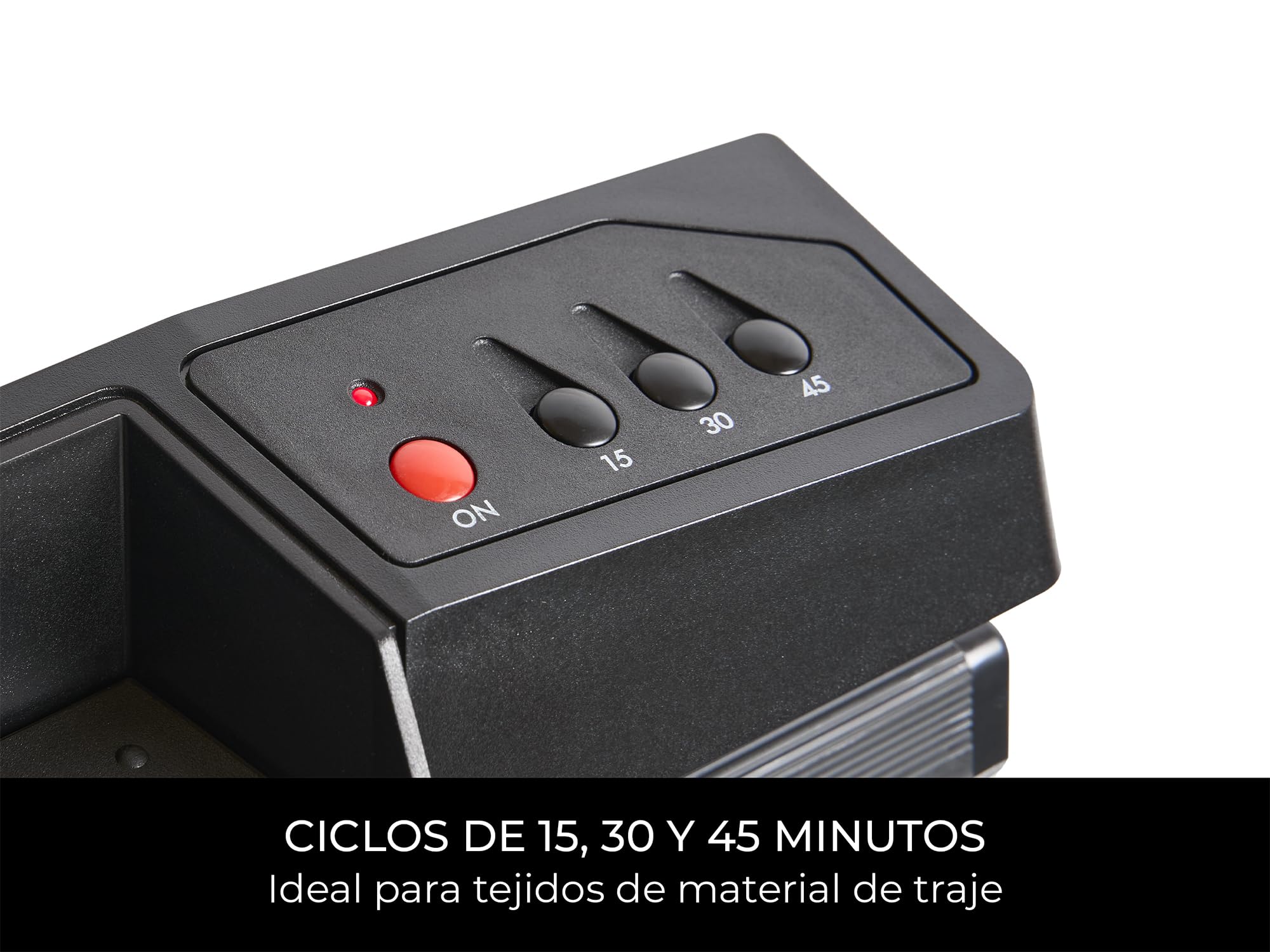 Corby 7700 - Prensa para pantalones, madera de fresno, enchufe europeo