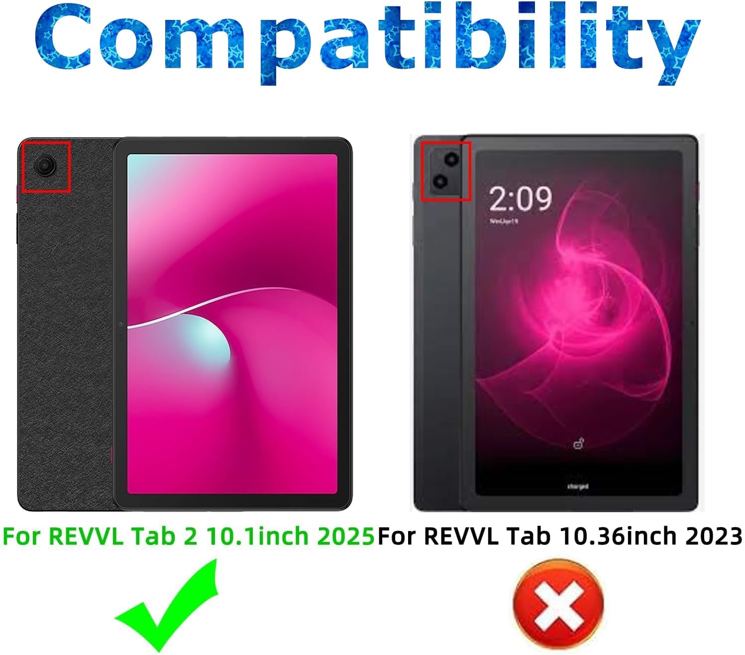 Kickstand Case for T-Mobile REVVL Tab 2 Tablet 10.1 Inch 2025 with Screen Protector, 3 in 1 Heavy Duty Rugged Shockproof Protective Case for T-Mobile REVVL Tab 2 5G 10.1" (Black/Black) image 2