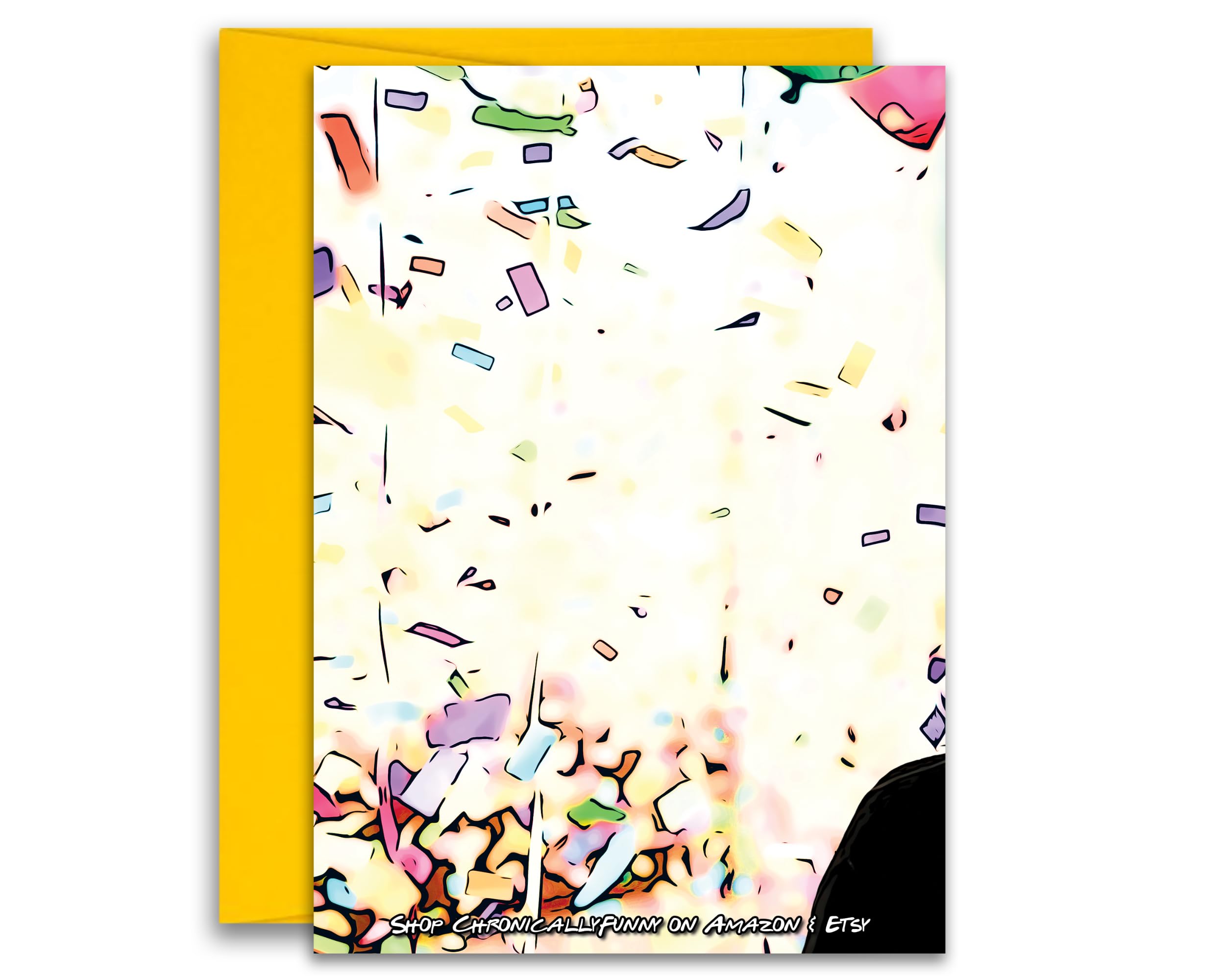RHOBH Real Housewives Sutton Birthday Name 'Em Card 5x7 inches w/Envelope