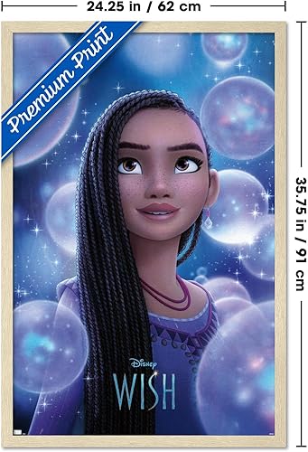 Vista 73 de Trends International Disney Wish Asha - Póster de pared de una hoja Paquete de póster y clip