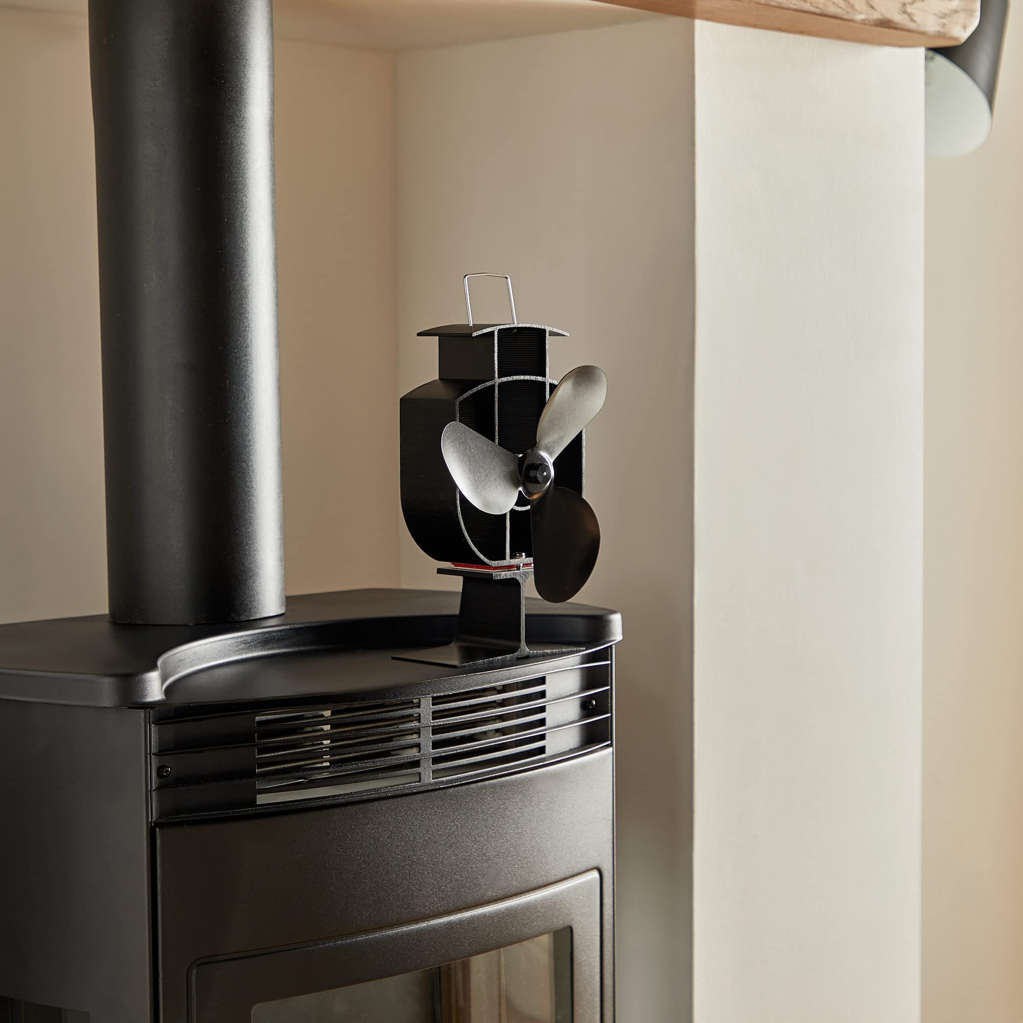 VonHaus Stove Fan – Log Burner Fan with 3 Blades, Heat Powered Fan for  Wood/Log Burners, Fireplaces, Stove Heaters – Silent Operation, Eco  Friendly, Self Powered, 2 Year Warranty : Amazon.co.uk: DIY