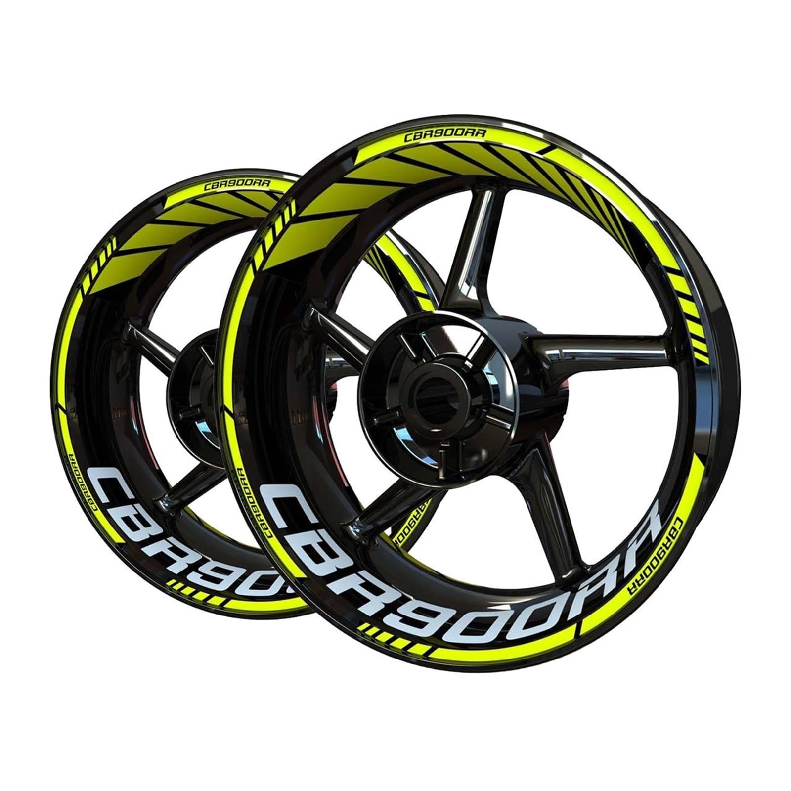 for CBR900RR Wheel Sticker Decal Kit for CBR 900RR Rim Motorcycle Set