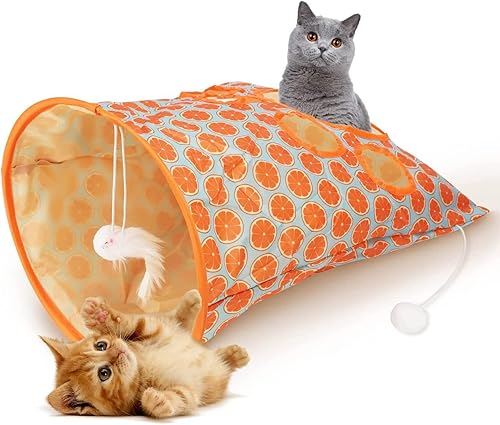 Bolsa de túnel para gatos, tubo para gatos, túneles para gatos de interior, juguetes para mascotas para gatos aburridos en túnel, bolsa de taladro