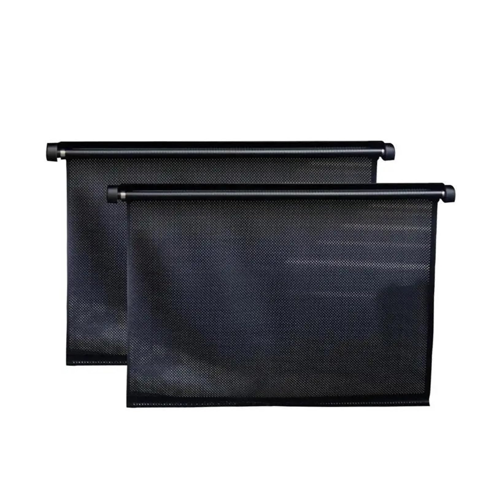 Coche Parasol Lateral Parasol Lateral para Coche, Bloques Protectores de Rodillos retráctiles automáticos, Accesorios universales para Ventanas, 2 uds