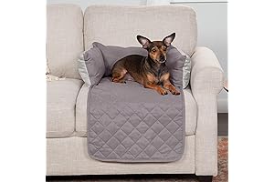 Cozy Protector: Dog Chair Cover Luxuriously Shields Your Furniture from Pet Shenanigans