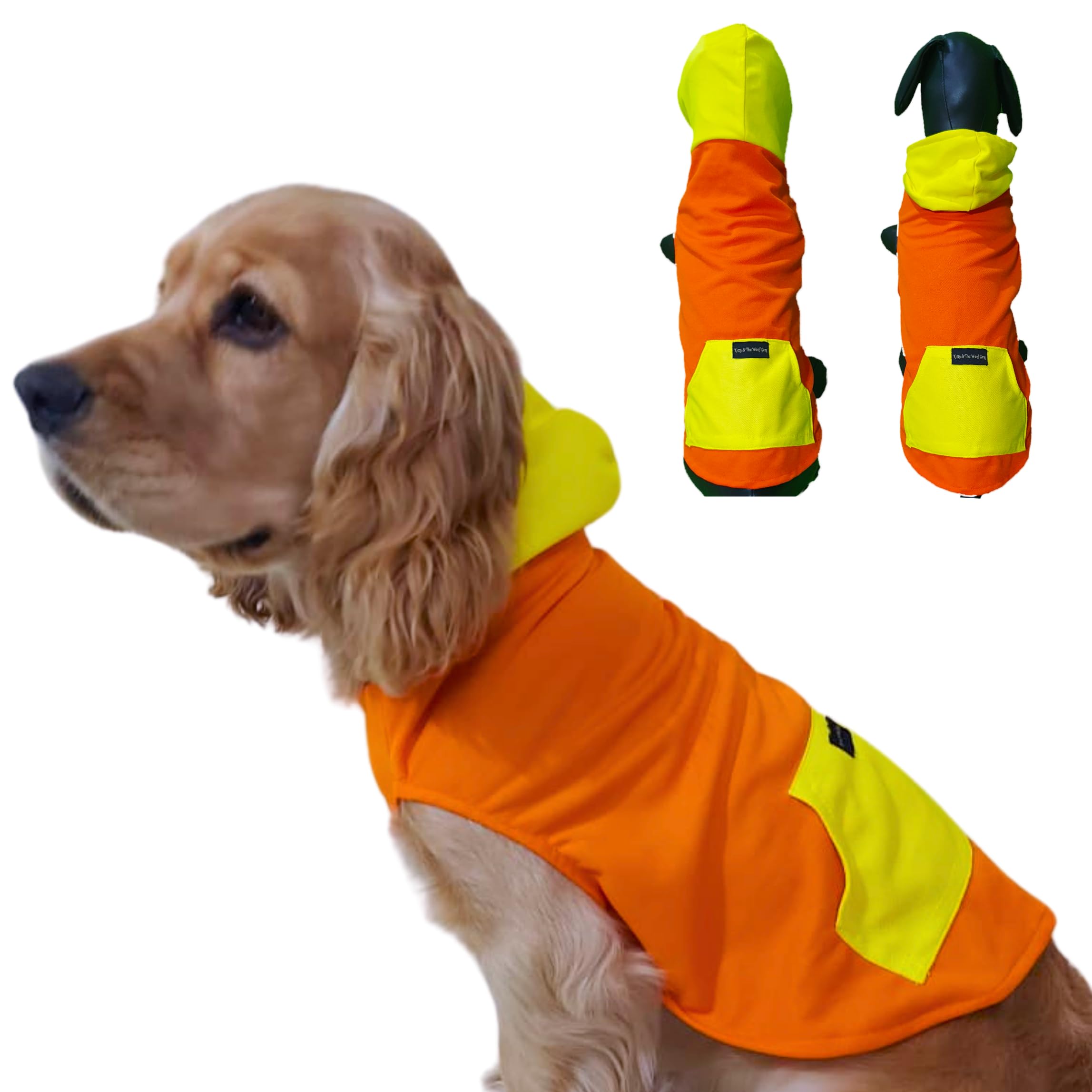 See full amazon price history chart for Kitty & The Woof Gang Orange T-Shirt with Yellow Hoodie with a Pocket for Dog, Cat and Puppies | Stretchable Soft and Breathable Material | Size S Kitty & The Woof Gang Orange T-Shirt with Yellow Hoodie with a Pocket for Dog, Cat and Puppies | Stretchable Soft and Breathable Material | Size S (B08FBF61M9) Amazon Price History, Amazon Price Tracker