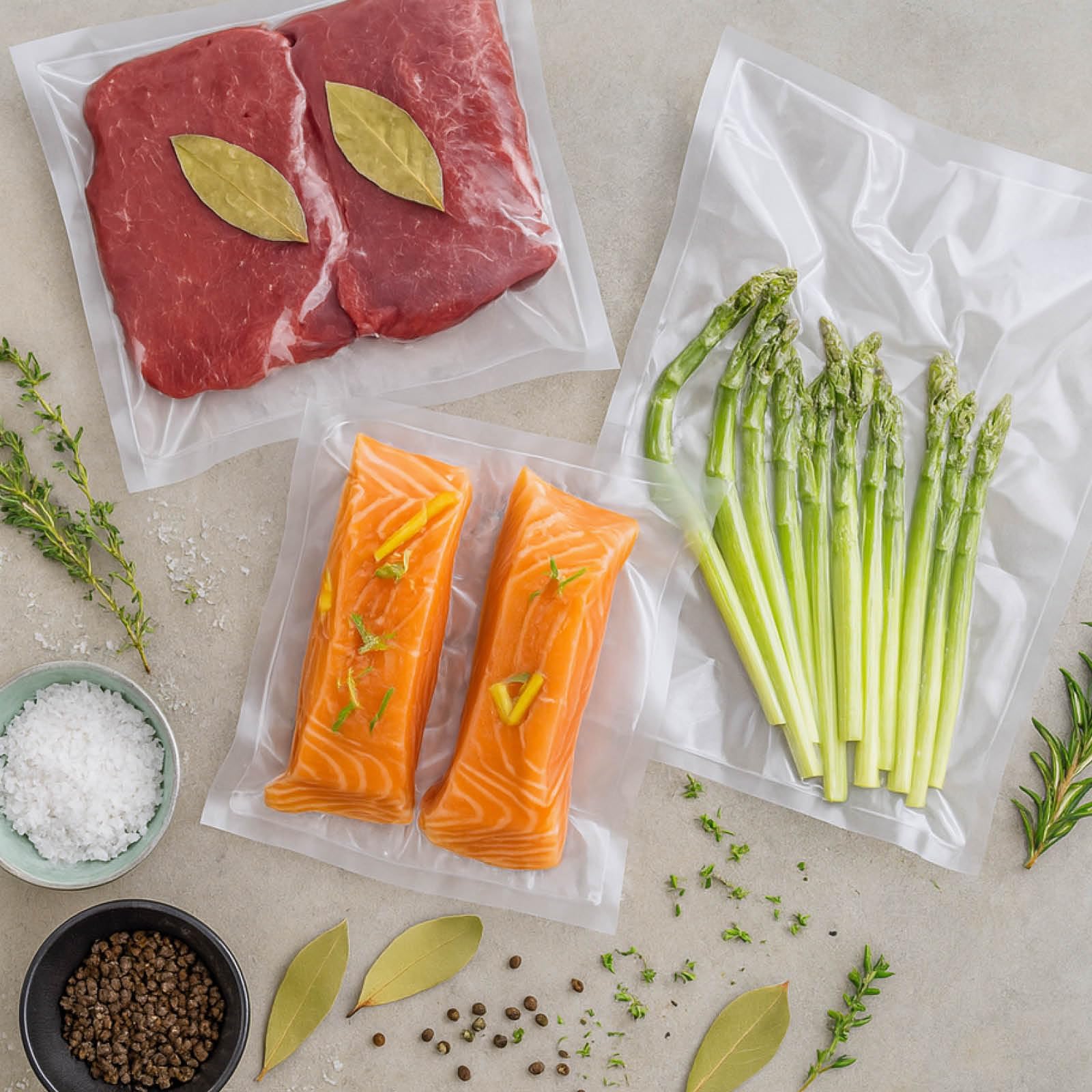 Rosmarino Sous Vide Sous Vide Stick – Präzisionsgaren, Sous Vide Garen, Küchengerät Sous Vide, Vakuumgaren, Sous Vide Gerät mit Temperaturregler