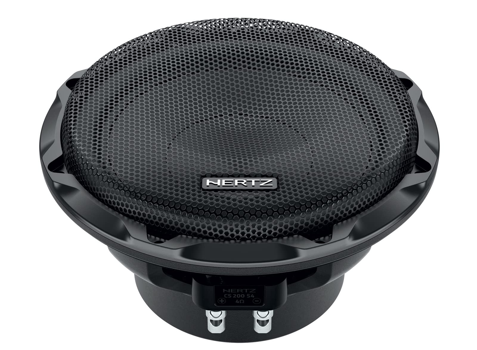 Hertz CS 200 S4 subwoofer 200mm, 300W | 8 pollici, impedenza 4 Ohm, polipropilene, bobina 35mm, 150W RMS, Xmax 9mm, magnete in ferrite, profondità 101mm