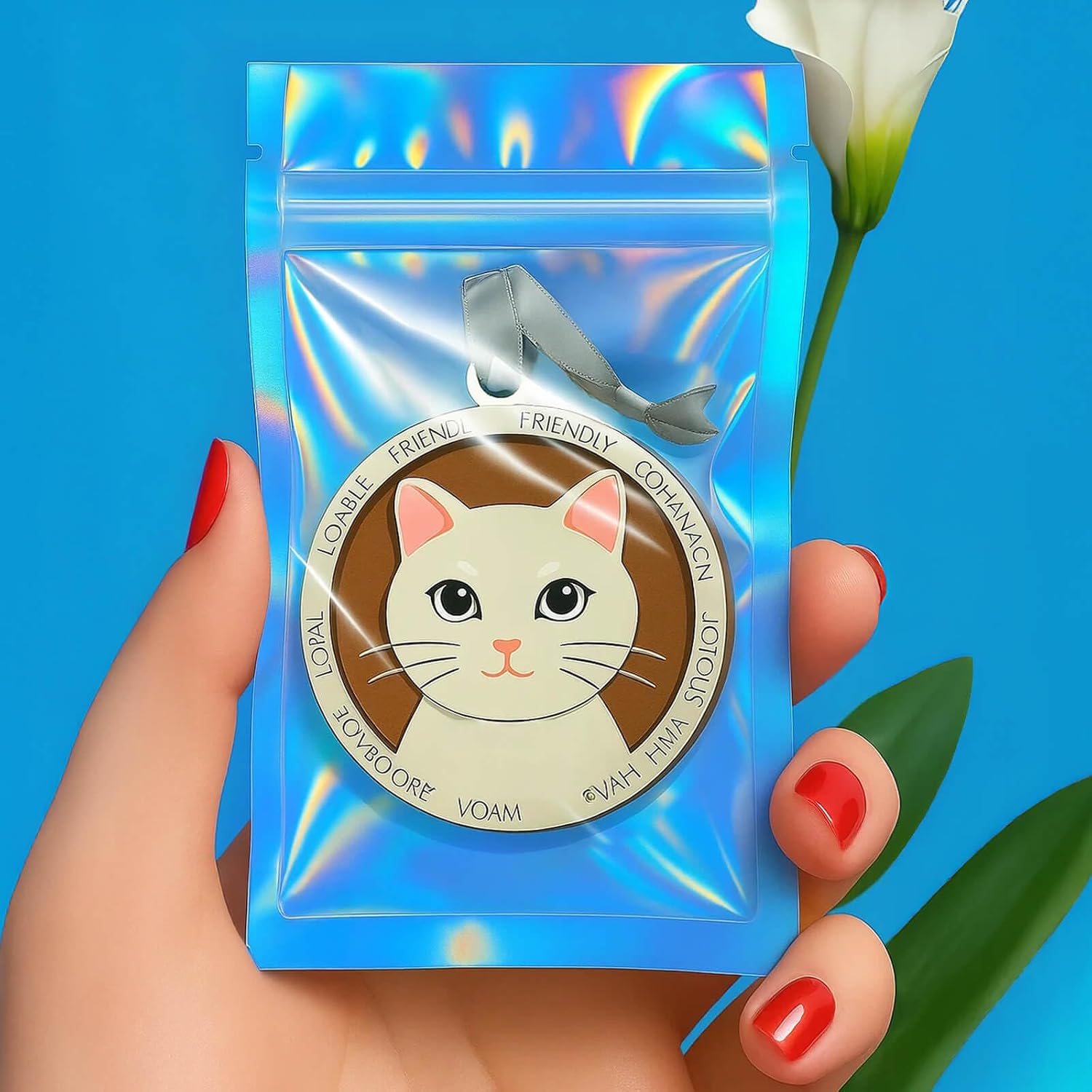 Holographic Bags, 2x2.5 inch, 200 Pack image 4
