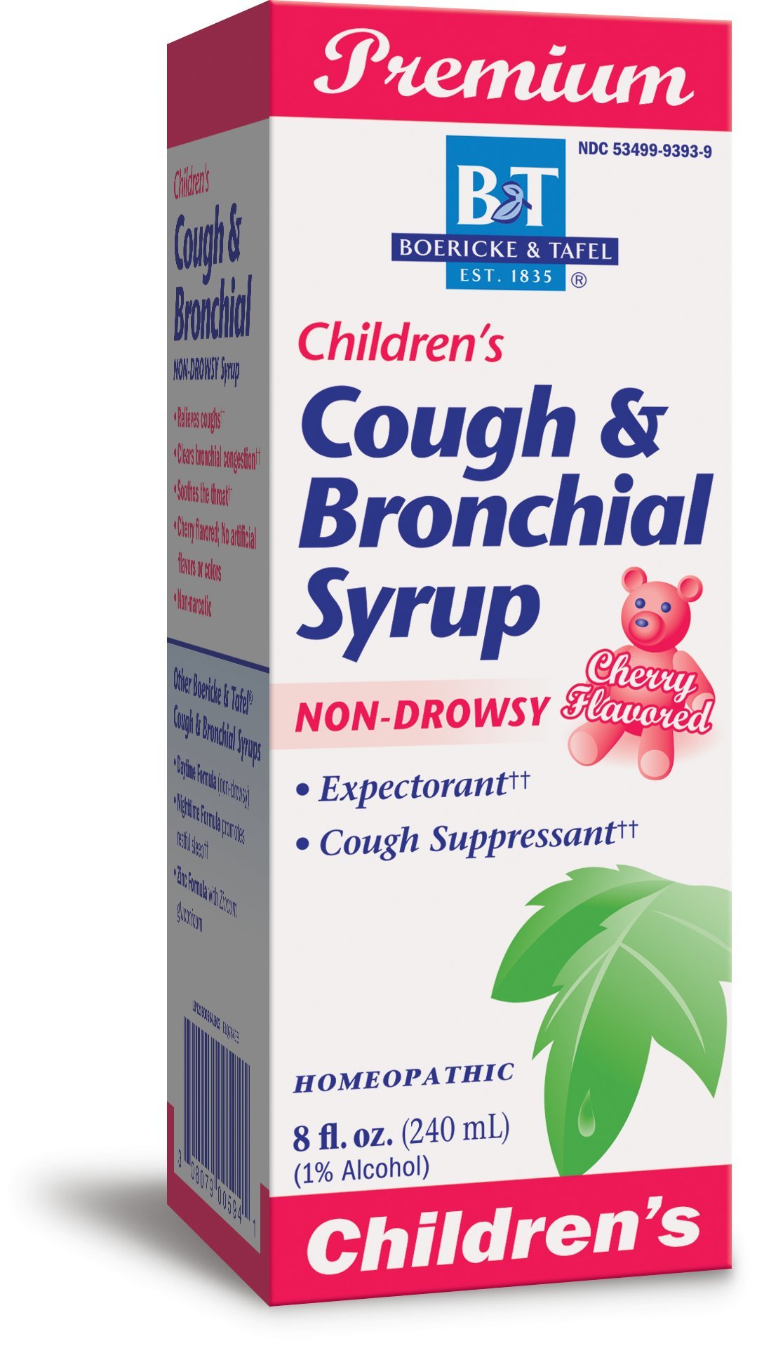 Buy B&T Children's Cough & Bronchial Syrup NonDrowsy Homeopathic 8 Oz