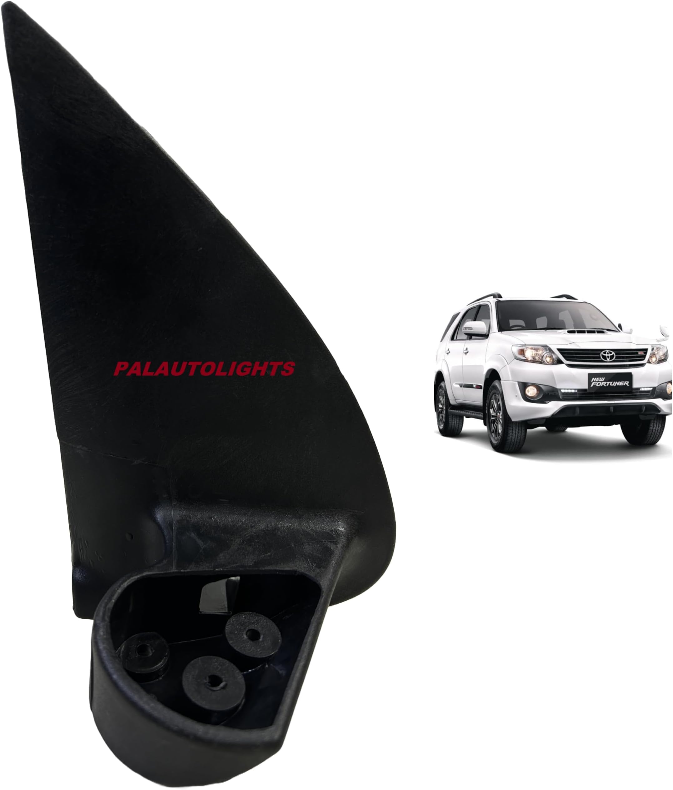 PALAUTOLIGHTS Right/Driver Side Mirror Stand Bracket Compatible with Toyota Fortuner (Year:2012-2015)- Right/Driver Side