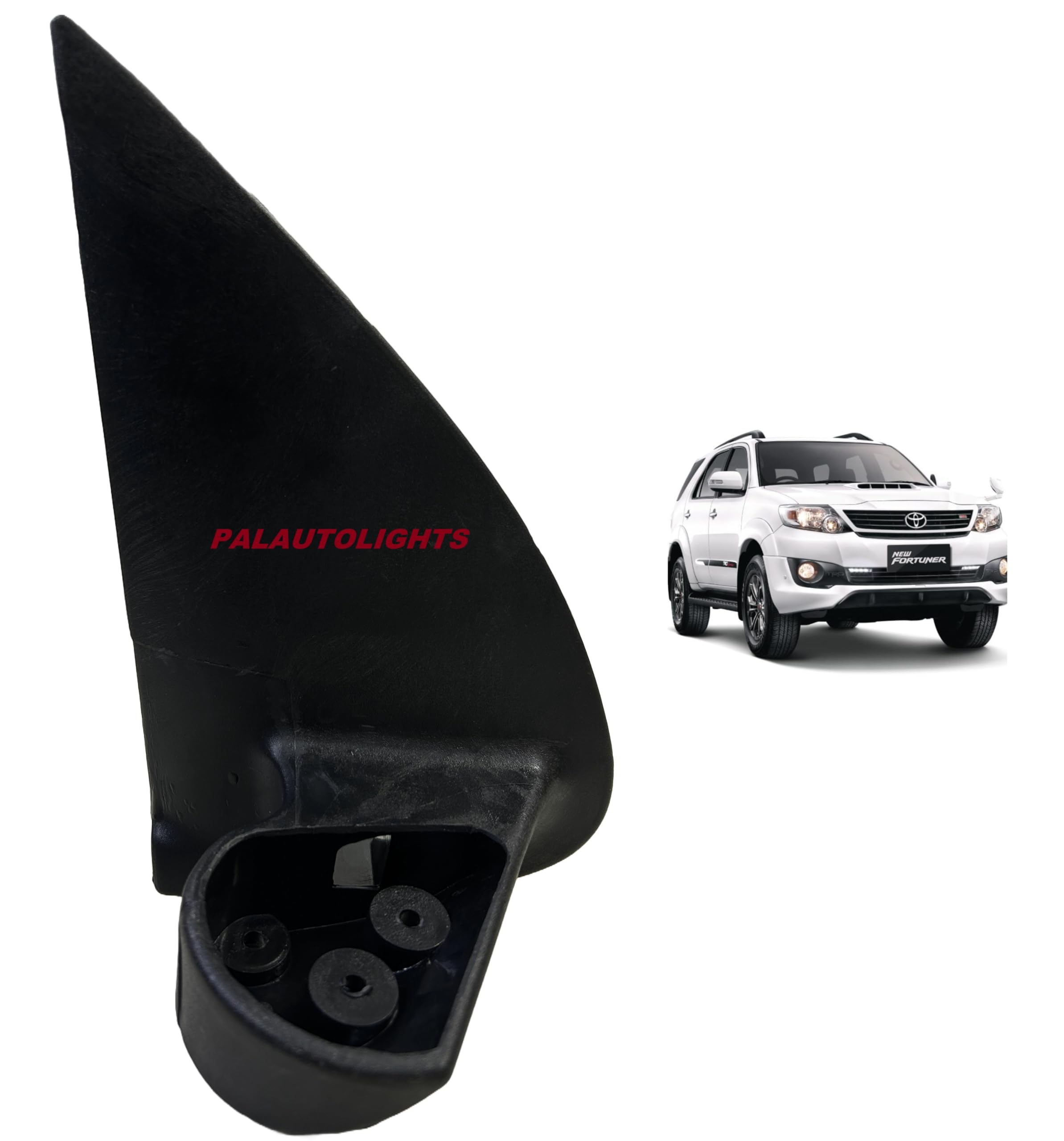 PALAUTOLIGHTS Right/Driver Side Mirror Stand Bracket Compatible with Toyota Fortuner (Year:2012-2015)- Right/Driver Side