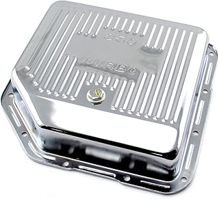 Speedmaster PCE221.1002 Turbo TH350 Deep Transmission Oil Pan Chrome Finned