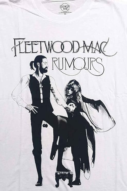 Fleetwood Mac Rumours T-Shirt - Offizielles Band Shirt In Weiß