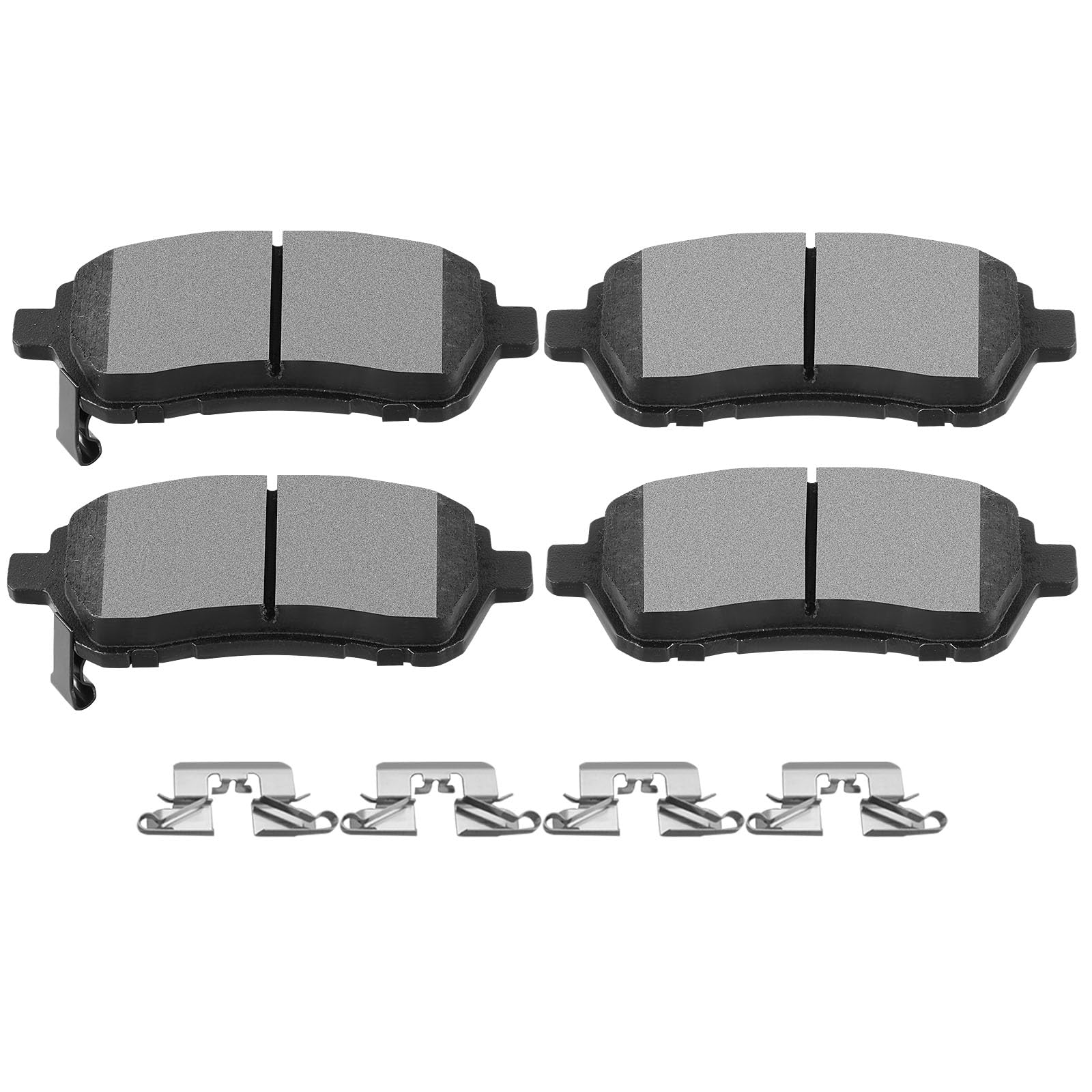 SCITOO D1454 Front Semi-Metal Brake Pads Sets Fit For Ford For Fiesta 2011 2012 2013 2014 2015 2016 2017 2018 2019