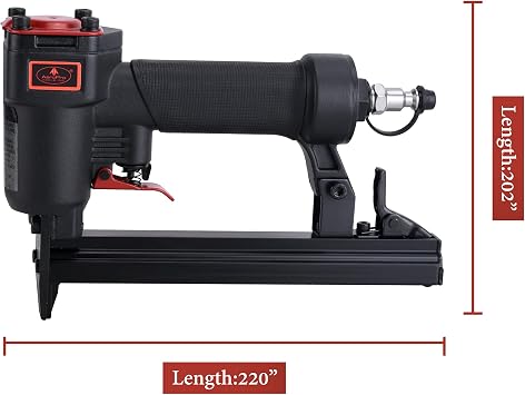 AEROPRO Tools 22 Gauge Air Stapler Pneumatic Staple Gun, 3/8 Inch Crown