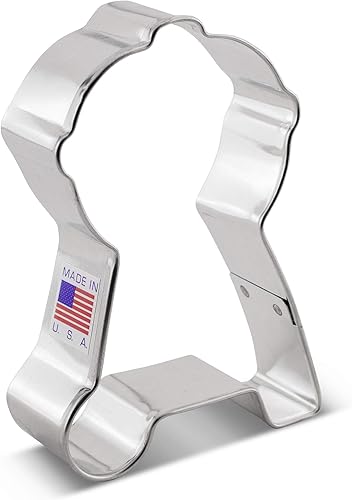 Miniatura 8 de Cortador de galletas para barbacoa, 3.75 pulgadas, fabricado en Estados Unidos por Ann Clark