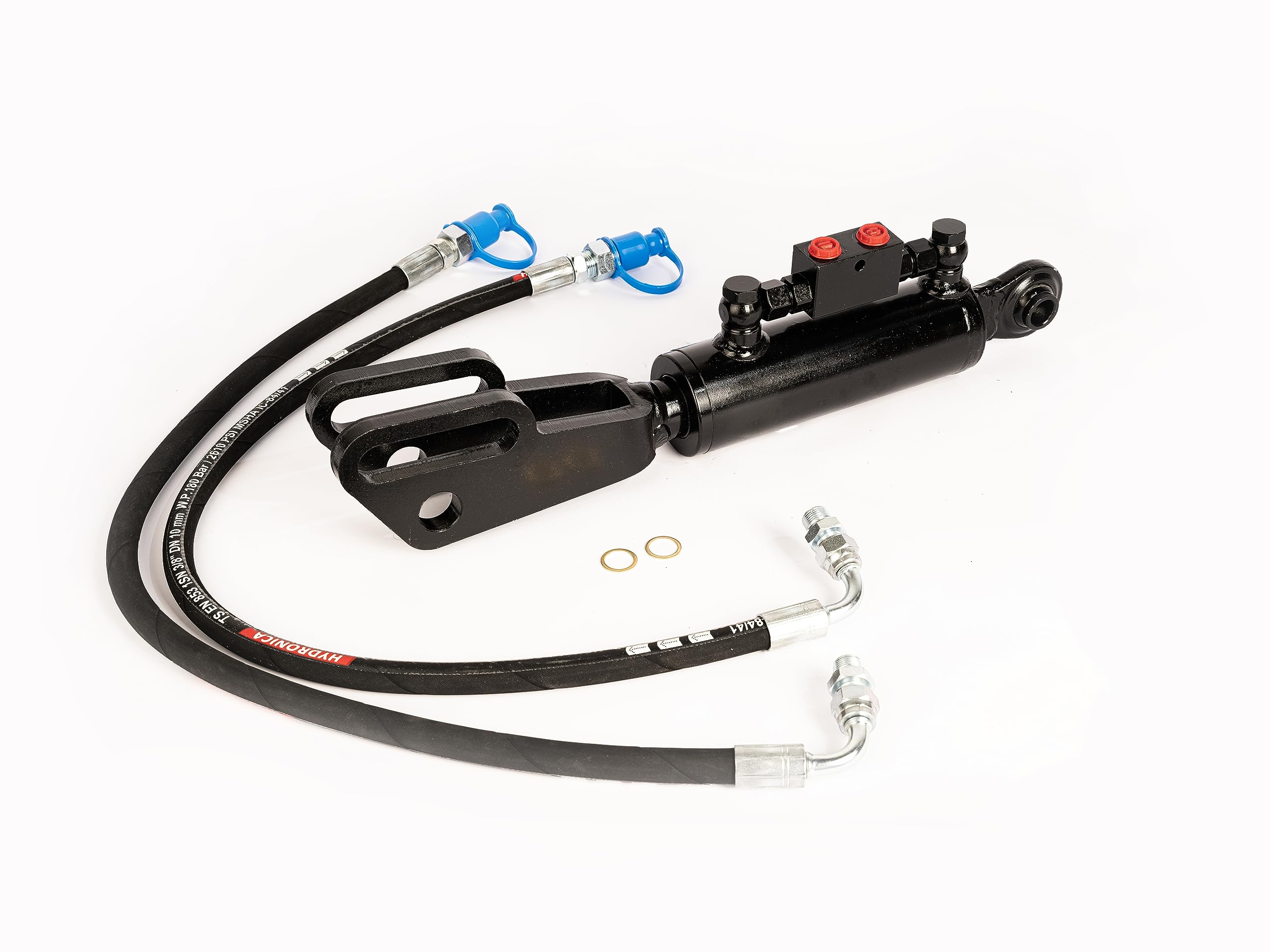 Hydraulic Side Link Cylinder Fits Sevral Tractors (Min-Max: 21-5/8