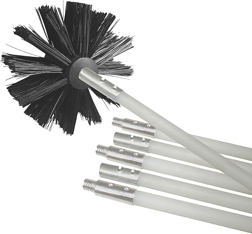 Kit de limpieza de conducto secador de Deflecto se extiende hasta 12 pies