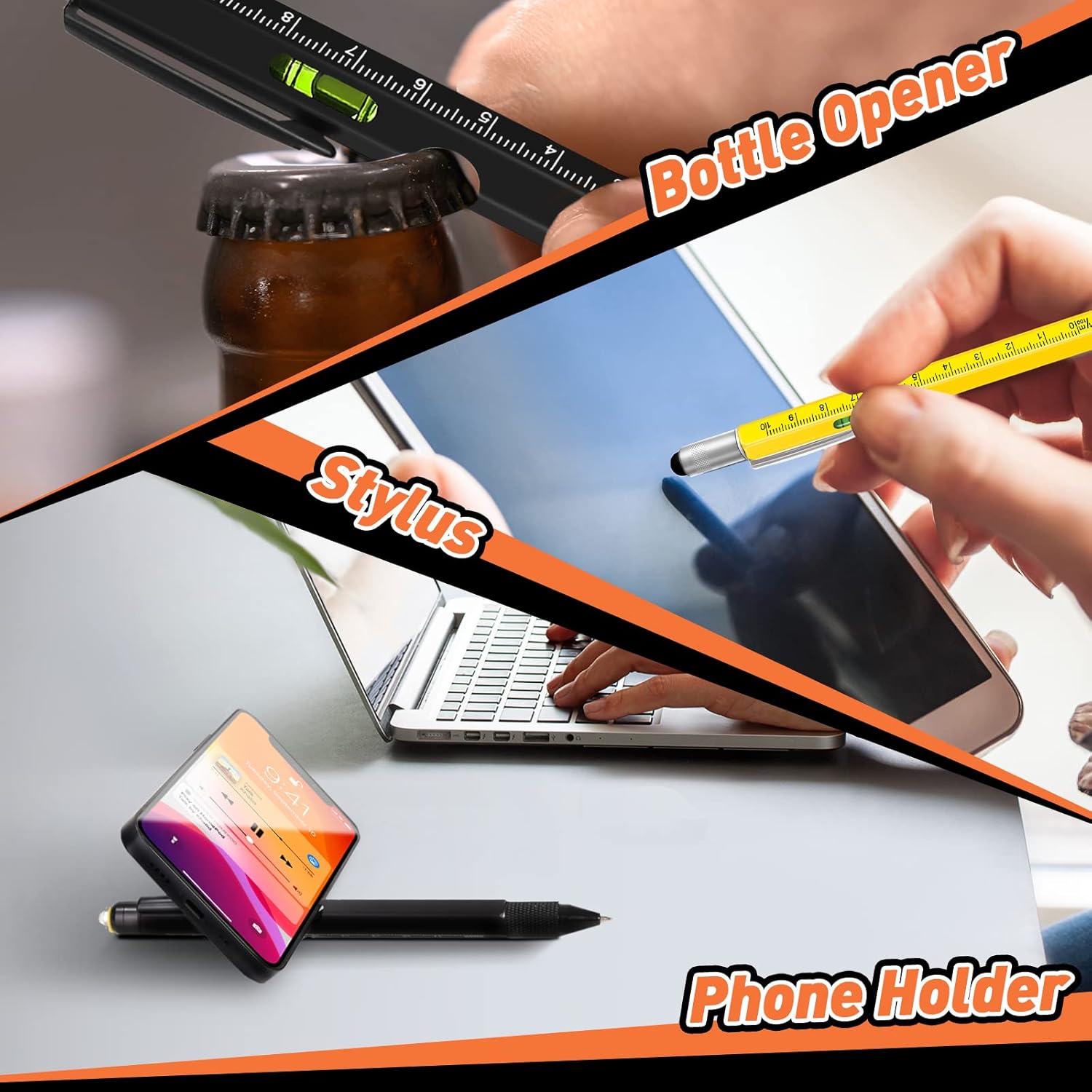 9 in 1 Multi-Tool Pen Set (2 pack) thumbnail