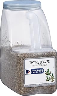 McCormick Culinary Thyme Leaves, 27.5 oz - One 27.5 Ounce Container of D...