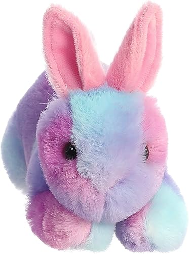 Miniatura 2 de Aurora® Adorable Mini Flopsie™ Spring Time Bunny™ Animal de peluche, facilidad juguetona, compañeros atemporales, lavanda, 8 pulgadas
